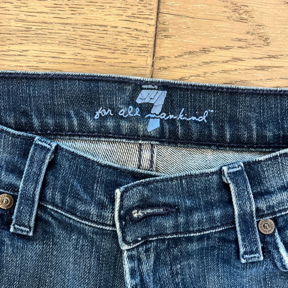 7 For All Mankind Women's Blue Jeans
